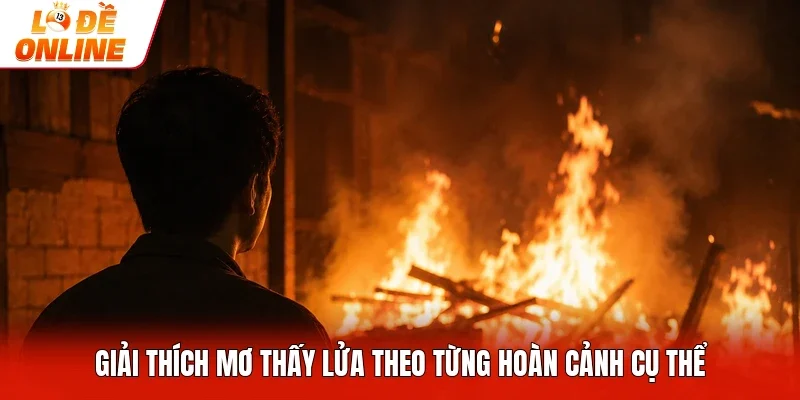 Giải thích mơ thấy lửa theo từng hoàn cảnh cụ thể